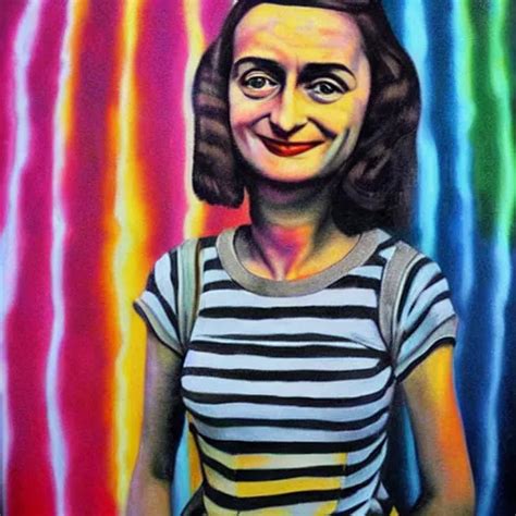 Anne Frank Artwork By Eduardo Kobra Stable Diffusion Openart