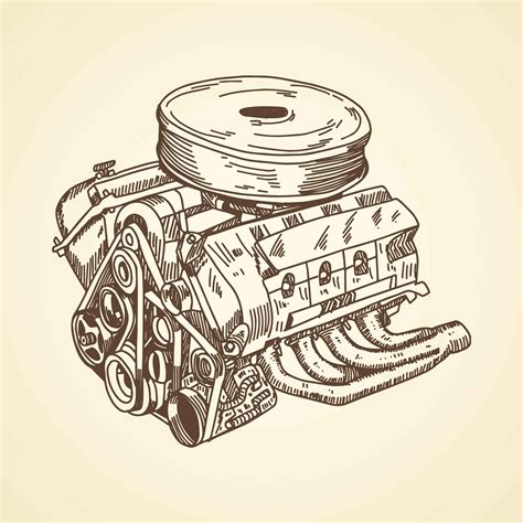 Diagrama De Un Motor De Carro Partes B Sicas Del Motor Auto