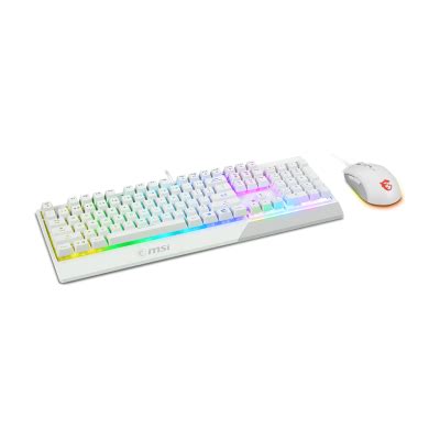 MSI Vigor GK30 White Combo Gaming Keyboard MSI US Official Store