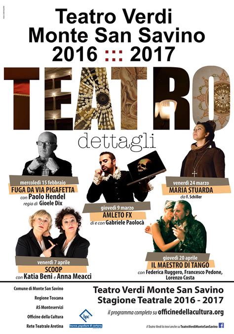 Teatro Verdi Monte San Savino Stagione Teatrale 2016 17 Flickr