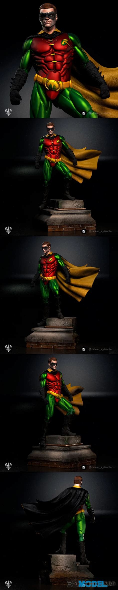 3D Model Robin Batman Forever Printable