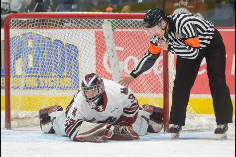 Former Guelph Storm goalie has an eventful return to the Sleeman Centre ...