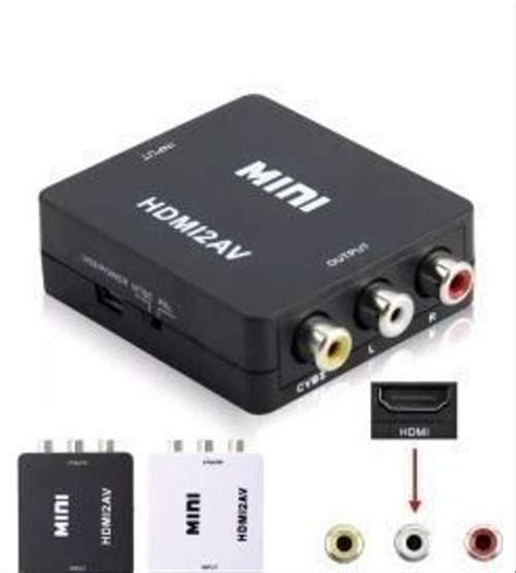 Переходник конвертер с hdmi на 3 RCA (тюльпаны) | Festima.Ru ...