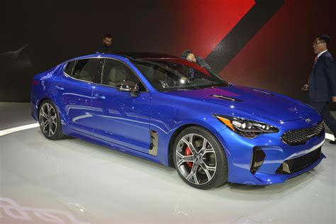 2018 Kia Stinger Looks Like A Porsche Panamera In Nardo Gray Paint