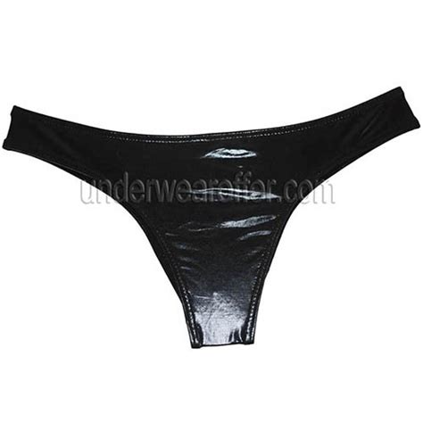 Men S Bikini Brief Underwear Shiny Low Rise Skimpy Briefs Half Coverage Shorts Mu