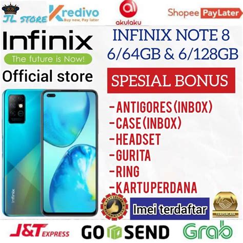 Jual Infinix Note Ram Gb Rom Gb Garansi Resmi Infinix Indonesia