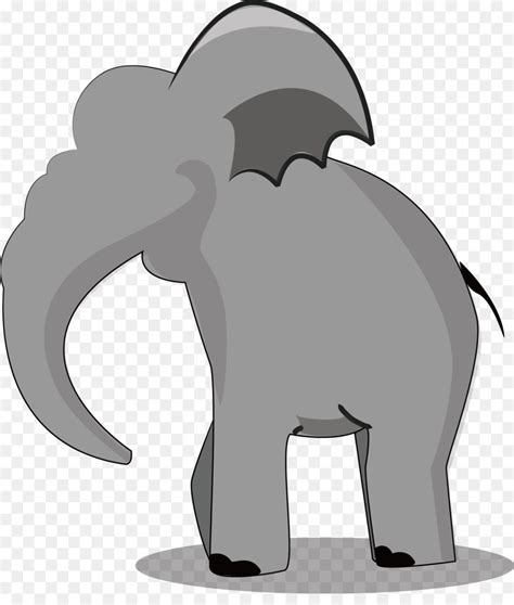 Free Elephant Face Silhouette, Download Free Elephant Face Silhouette ...