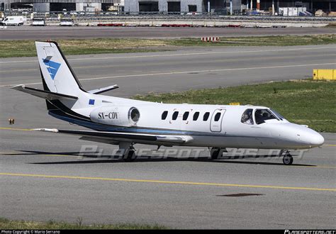 SX CDY Private Cessna 551 Citation II SP Photo By Mario Serrano ID