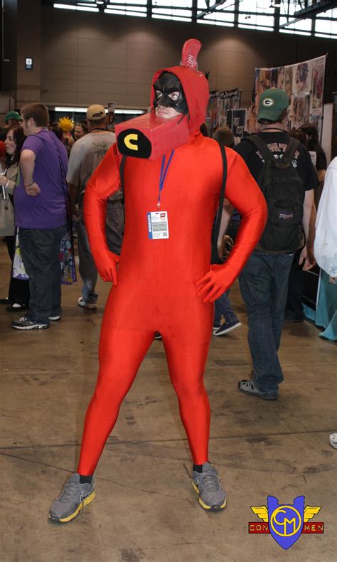 The Crimson Chin Cosplay C2e2 2013 By Conmenwebseries On Deviantart