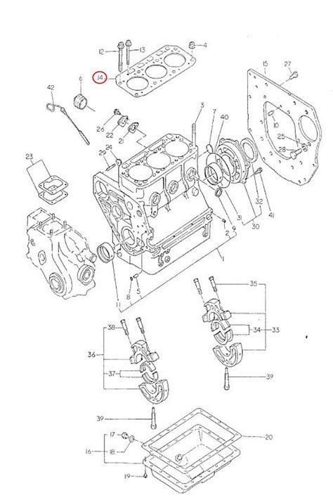 Zylinderkopfdichtung Yanmar Kleintraktoren Ym Ymg