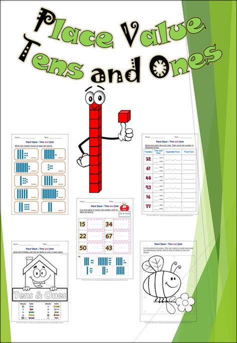 Place Value - Tens and Ones Worksheets | Tens and ones worksheets, Tens ...