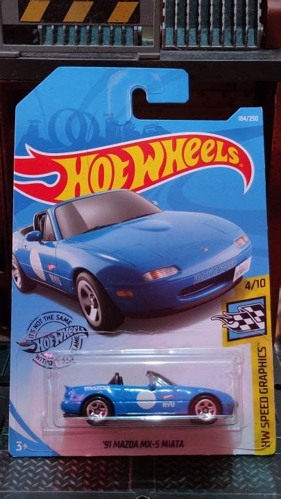 Hot Wheels Mazda MX Miata Speed Graphics Scale Model Lazada PH