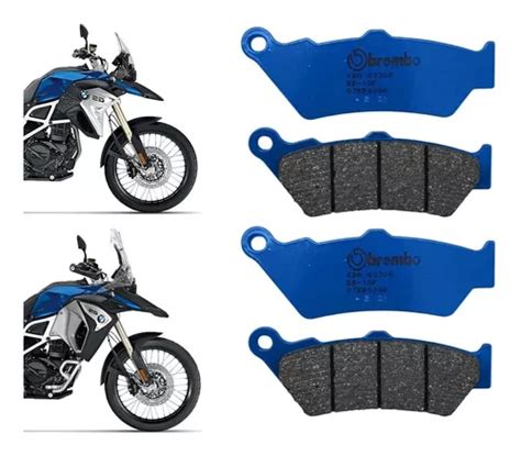 Kit Pastilhas Freio Brembo Bb Diant Bmw F Gs Gs