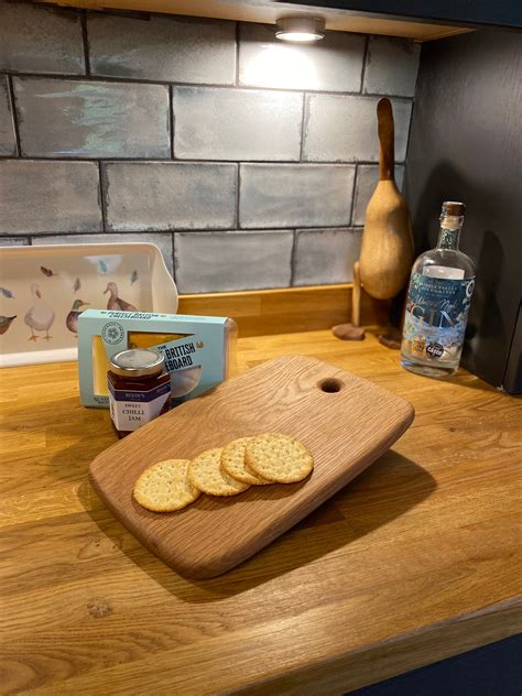 Individually Handmade Luxury Solid Oak Cheese Board Etsy