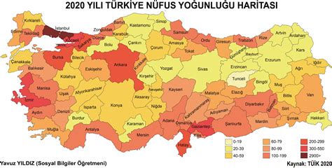 Turkiye Nufus Haritasi