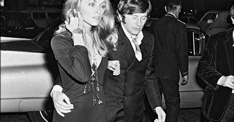 Sharon Tate et Roman Polanski à l avant première de Rosemary s Baby en