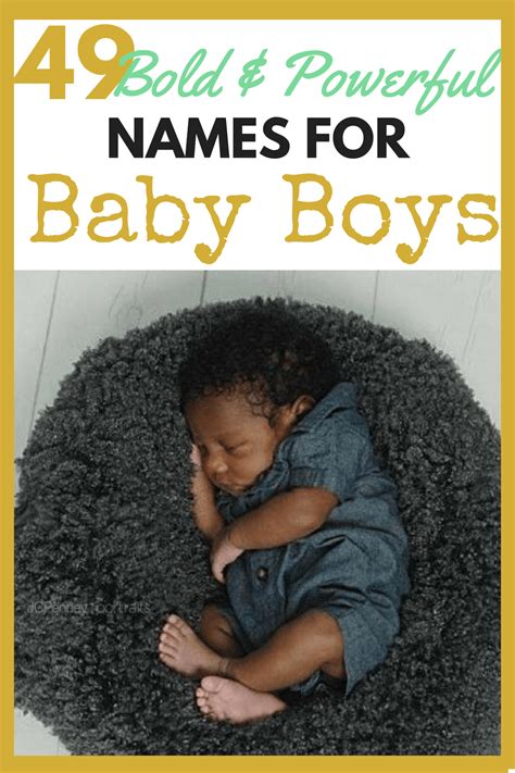 49 Powerful Baby Names for African American Boys