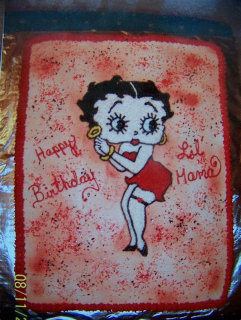 Betty Boop Cake Cakecentral