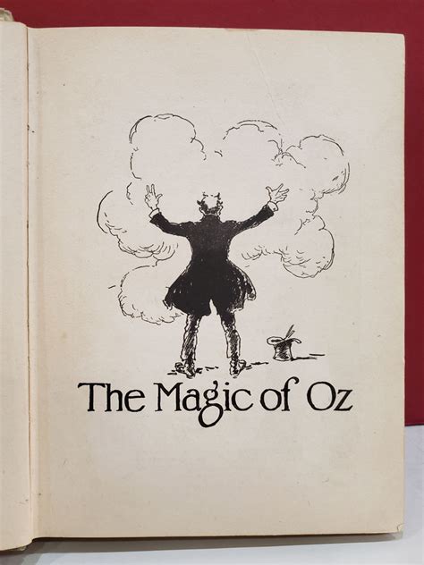 The Magic of Oz by L. Frank Baum, John R. Neill (illstr): Fair Hard ...