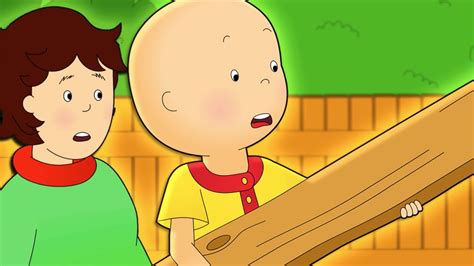 Caillou Constr I Um Forte Caillou Em Portugu S Wildbrain Youtube