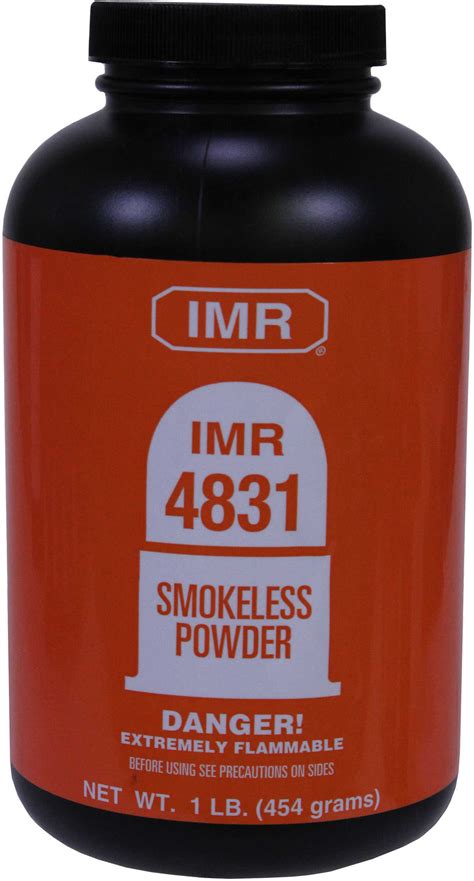 IMR Legendary Powders 4831 Smokeless 1 Lb 11124370 Wholesale Hunter