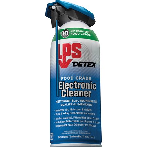 Lps Detex Food Grade Electronic Cleaner Aerosol Can Ah C