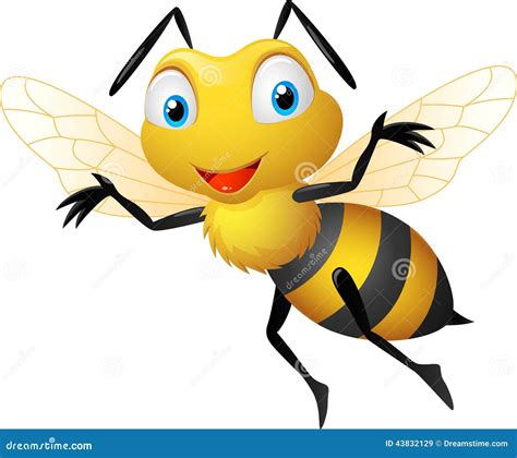 Abeille Dr Le De Dessin Anim Illustration Stock Illustration Du