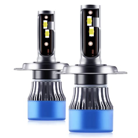 Combo Led Headlights Bulb Kit High Low Beam K Ebay