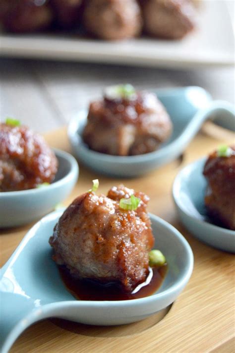 Asian Meatballs Chinese Pork Meatballs Char Siew Style West Via