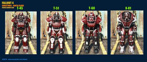 Christmas Santa Claus Power Armor At Fallout 4 Nexus Mods And Community