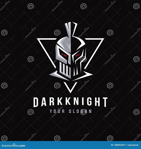 Dark Knight Logo Mascot Vector Stock Vector - Illustration of angry, concept: 198993491