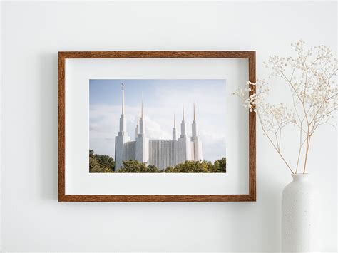 Washington DC LDS Temple Digital Image Temple Photo, Lds Home Decor ...