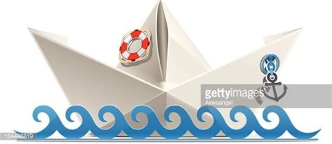 Paper Ship Origami Stock Clipart | Royalty-Free | FreeImages