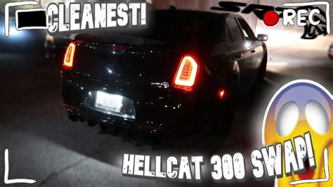 I Got To Ride In A Hellcat Swapped Chrysler Youtube