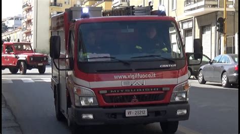 Wail Aps Canter Ca Aib Defender Vigili Del Fuoco Cosenza In