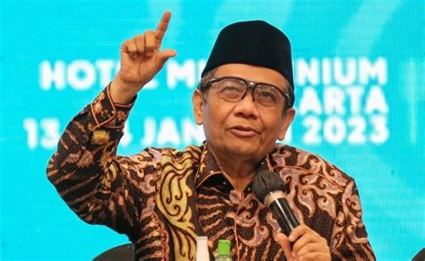 Mahfud Md Sebut Dapat Informasi Mentan Syahrul Yasin Limpo Ditetapkan