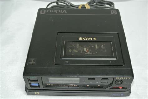 Sony EV C8U Video 8 Cassette Recorder Player Deck Powers On And Plays