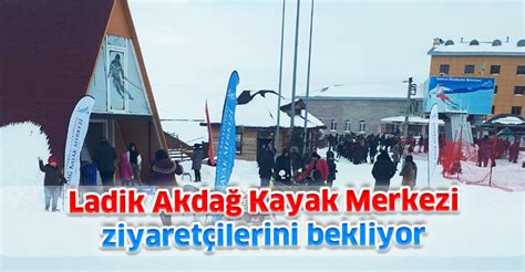 Ladik Akda Kayak Merkezi Ziyaret Ilerini Bekliyor