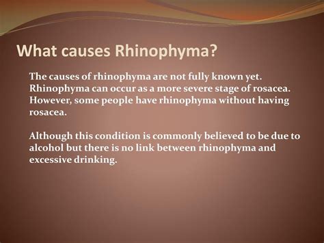 PPT - Rhinophyma: Causes, Symptoms, Daignosis, Prevention and Treatment ...