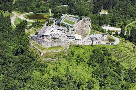 Luftaufnahme Villach Burg Landskron Adler Arena In Villach In K Rnten