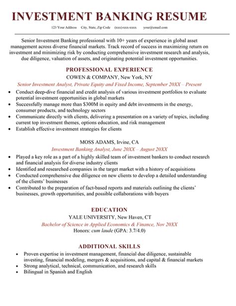 Branch Manager Resume Examples Template And Writing Tips