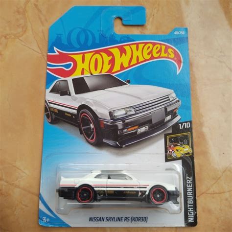 PUTIH Hot Wheels NISSAN SKYLINE RS KD R30 White Shopee Malaysia