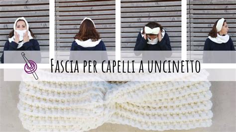 Fascia Per Capelli All Uncinetto Tutorial Youtube