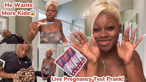 Taking A Live Positive Pregnancy Test In Front Of My Husband