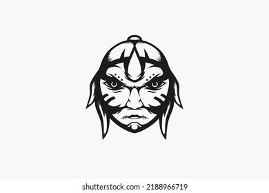 Alien Head Logo Simple Design Stock Illustration 2188966719 | Shutterstock