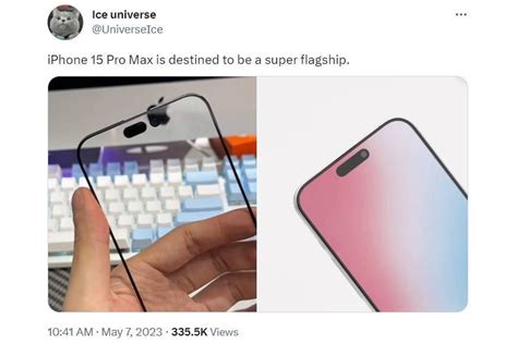 La Imagen Publicada Por El Filtrador Muestra Que El Iphone 15 Pro Max Está Destinado A Ser Un