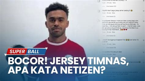 Bocor Jersey Terbaru Timnas Indonesia Netizen Mulai Banyak Berikan