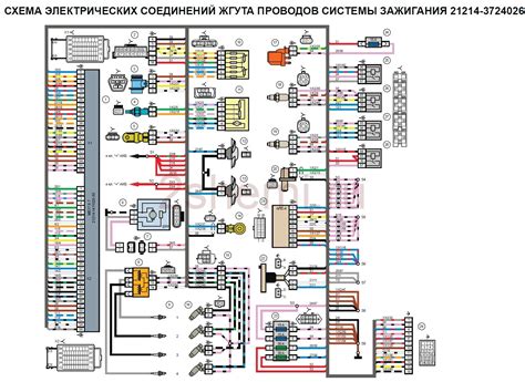 Электросхема нива 21214 инжектор — описание и полная схема