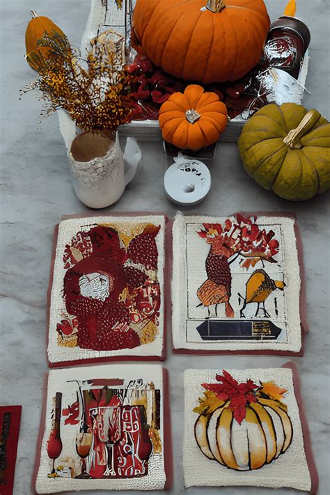 Handmade Thanksgiving Crafts Illustrate Thanksgivingthemed Crafts ...