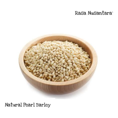 Jual Organik Natural Pearl Barley 250 Gram Biji Jali Jali Barley